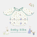 INS Style Baby Waterproof Feeding Smock Toddler Bib Apron (Pastoral Bunny)