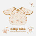 INS Style Baby Waterproof Feeding Smock Toddler Bib Apron (Happy fairy tale)