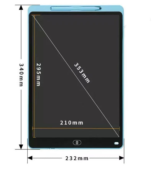 16-Inch LCD Writing Tablet(Blue)